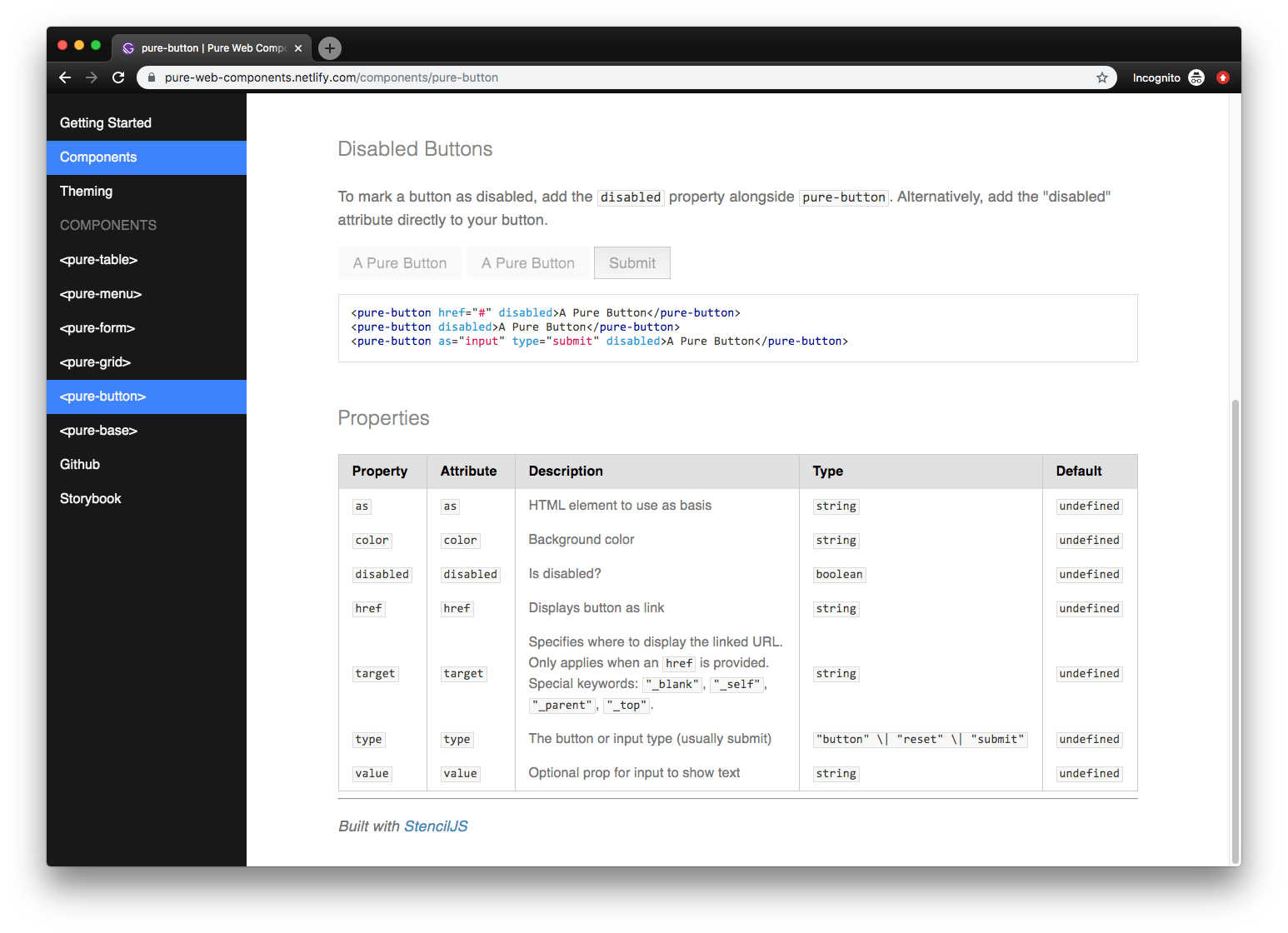Example of a custom component used inside of Markdown