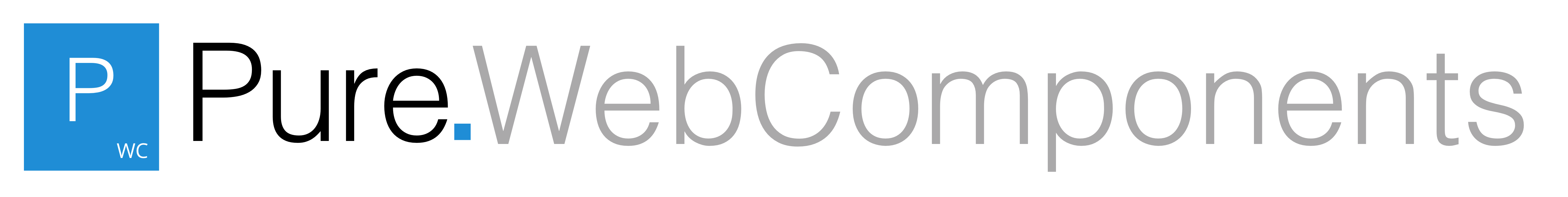 Pure Web Components logo