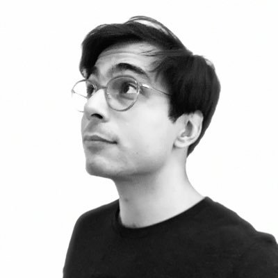 Avatar which is a picture of Ryo looking up in black and white